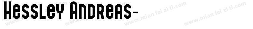 Hessley Andreas字体转换
